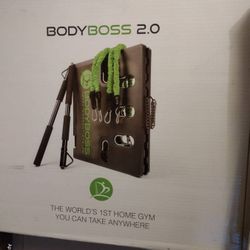 BodyBoss 2.0 Home Gym And SPRI 55CM Performance Ball new in box the air pump including