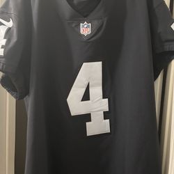 Nike Vapor Elite Raiders Jersey Derek Carr Size 52