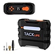 12V DC Car Tire Inflator Air Compressor Portable Multifunctional Tire Pump For Car Tires Bike Tires And Other Inflatables (Vintage Red)