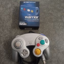 Nintendo Gamecube Controller and Adapter 