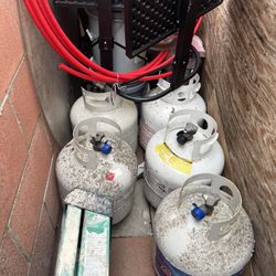 Empty Propane Tanks 