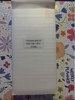 Tempered glass for (Phone 14 Max / 14Plus (Clear)