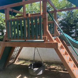 Swing Kingdom Playground Set 