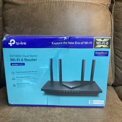 TP-LINK AX1800 WiFi 6 Router V4.6 Archer AX21 Dual Band Wireless