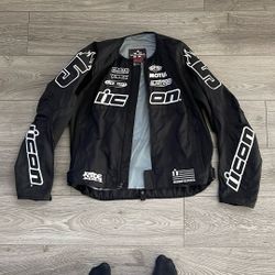 MOTORCYCLE JACKET ICON 