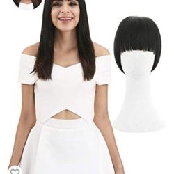 Reecho Hair Bangs Natural Black 