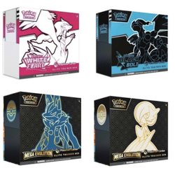 Pokemon Center Elite Trainer Boxes ETBS 4 Set