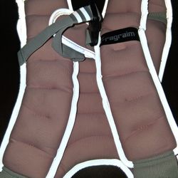 Fragraim 8lb Vest and 3lb Ankle Weights Each 