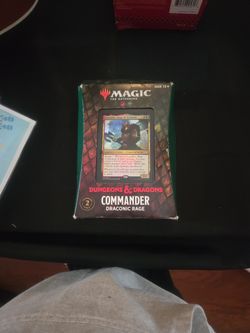 Mtg Dungeons And Dragons Commander Deck Draconic Rage