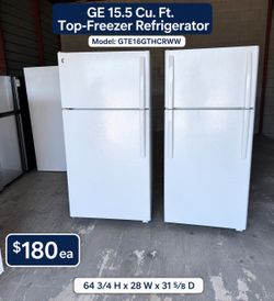 GE WHITE FRIDGE