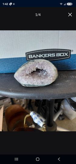 Amethyst Geode 3"x4"x4.5" 1.9 lbs