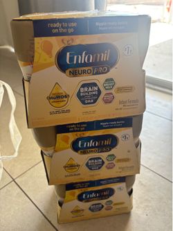 EnFamil liquid ready to go bottles