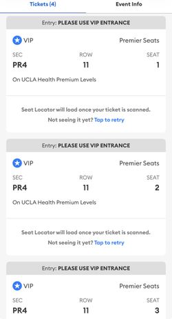 YG Concert – 1 Premium PR4 Tickets – Row 11, Seats 1– Aisle Seat October 28 – 8:00 PM