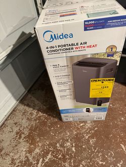 Midea 4-in-1 Portable Air Conditioner with Heat