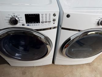 Ge washer and electric dryer delivered installed free haul away