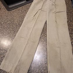 Jr 31 waist Oshkosh green khaki cargo pants Lot 31