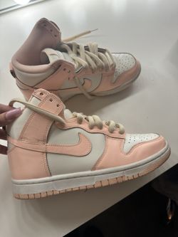 Nike Dunk High Sail Crimson Tint 
