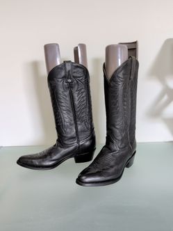 Diamond J cowboy boots, 7 1/2 D mens