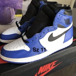 Nike Air Jordan 1 Retro High OG “Game Royal” 2018 Sz 11