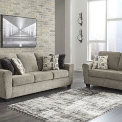 McCluer Mocha Living Room Set

