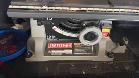 10 inch craftsman tablesaw