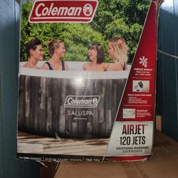 Coleman SaluSpa Inflatable Hot Tub.