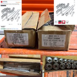 CRAFTSMAN Mechanics Tool Set 22 Piece (СMMT17904) NEW IN BOX 