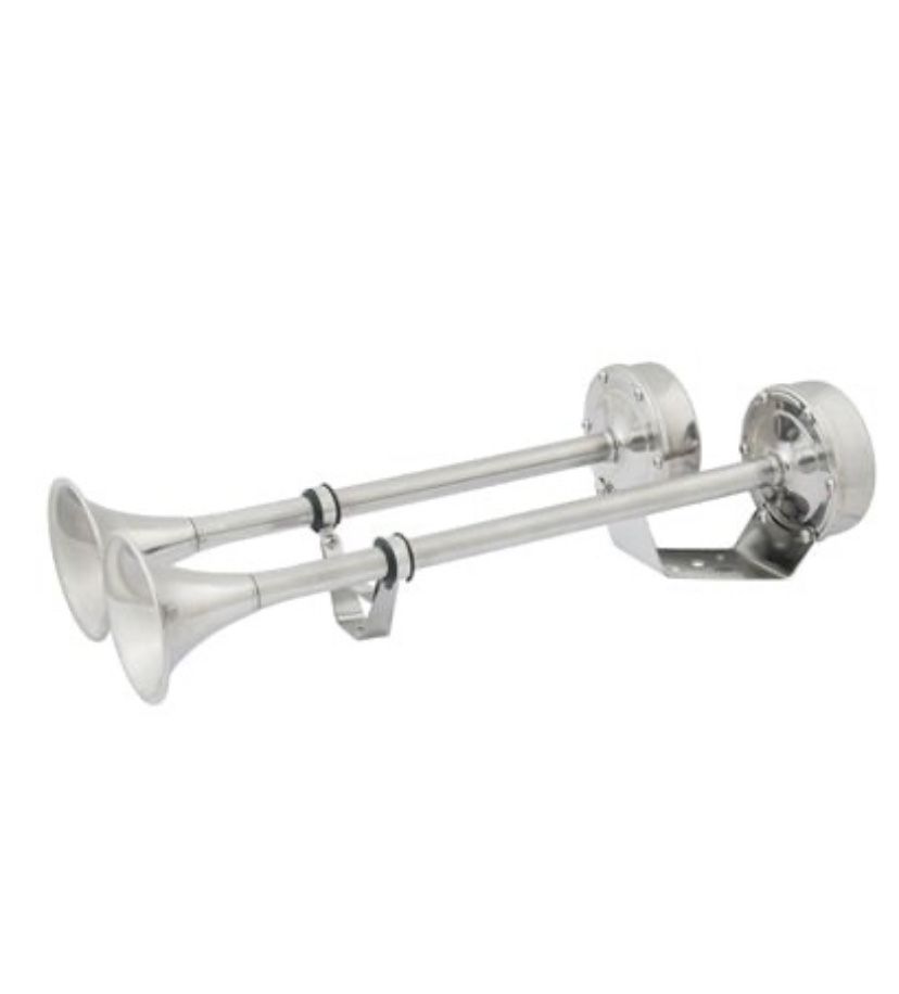 MARINCO 24V Dual Trumpet Electric Boat Horn