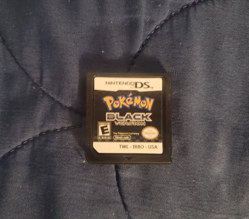 Pokemon Black Version 1 Nintendo DS Video Game Cartridge 