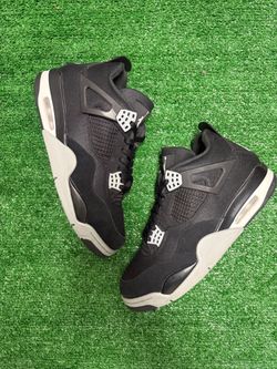 Jordan 4 black canvas