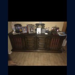 Antique Stereo Cabinet