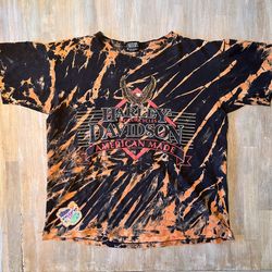 Vintage Harley Davidson Thrashed Shirt