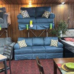 2pc Sofa And Loveseat Set
