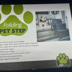 FOLDING PET STEPS
