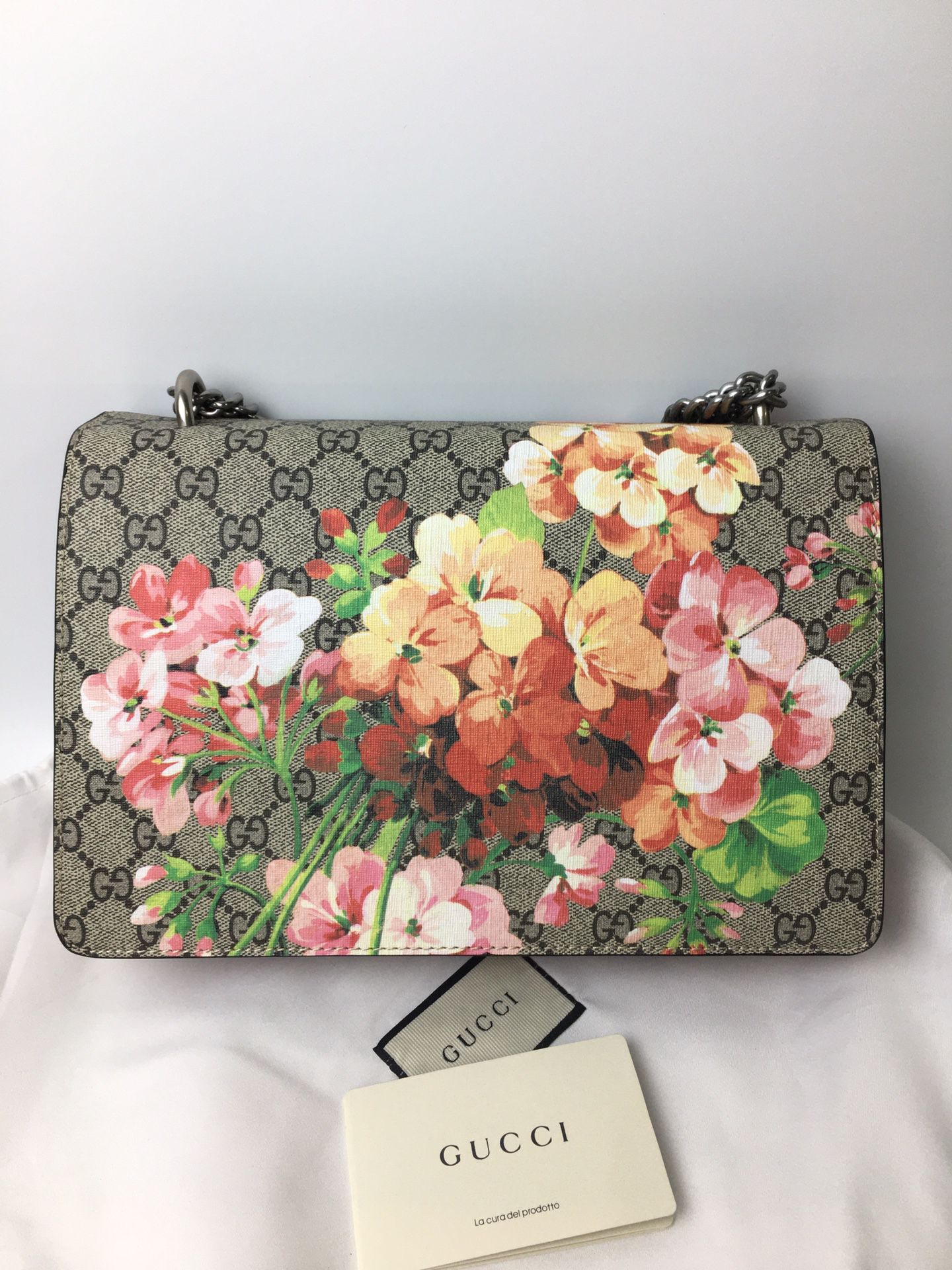 Gucci Blooms Floral Coin Case Key