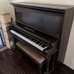 Upright grand piano  moving s a l e