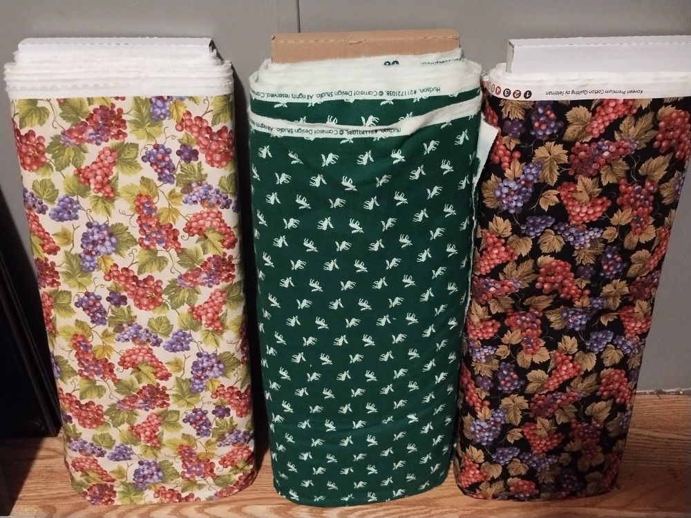 Bolts of Fabric Minimum 10 Yards 100% Cotton Price Per One Bolt