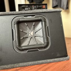 Kicker Speaker With Amp 