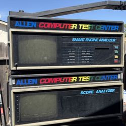 Allen Engine Analyzer And Smog Check Machine. 