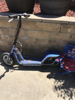 Motor scooter.