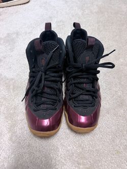 Nike Air Foamposite One Maroon Black Sneakers