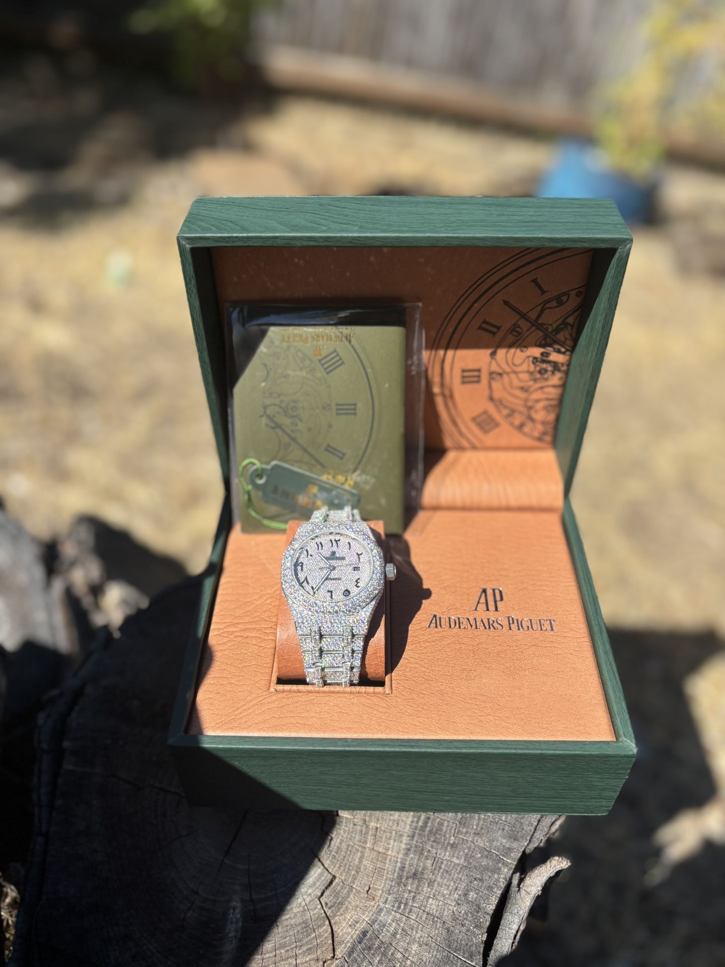 VVS MOISSANITE  AP Watch royal oak
