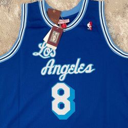 $60 Purple, Blue, Yellow  lakers Kobe Bryant Mitchell and Ness Jersey