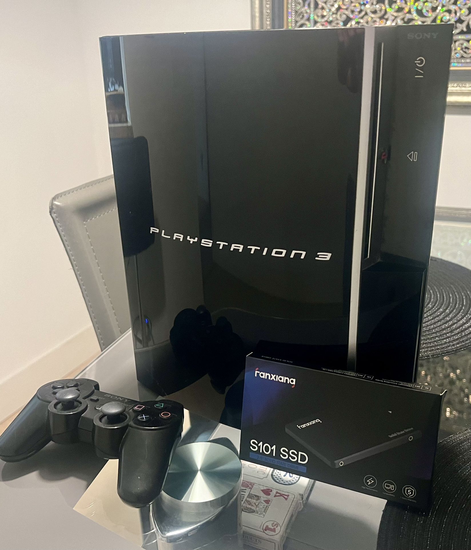 Jailbroken PS3 Phat With 1 TB SSD Upgrade for Sale in