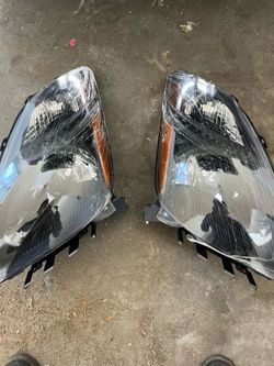 Toyota Prius headlight housing.