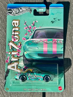 Hot Wheels Silver Series 1991 Mazda MX-5 Miata Arizona