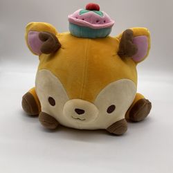 SMOOSHY MUSHY 9” FELINA FAWN DEER STRAWBERRY  SCENTED PLUSHIE