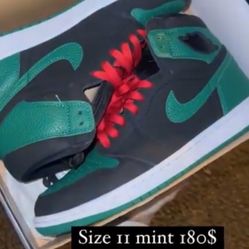 Pine Green 1s Mint Size 11