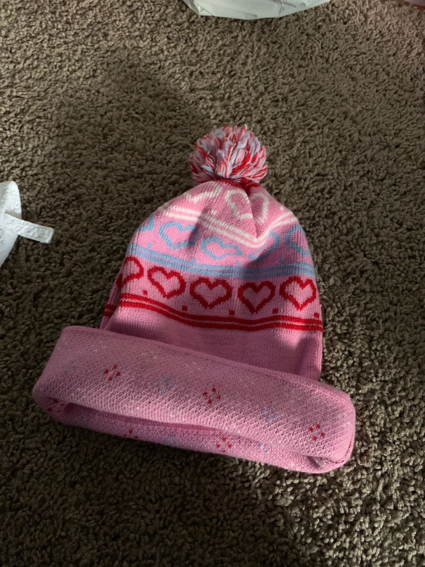 baby girl beenie $2