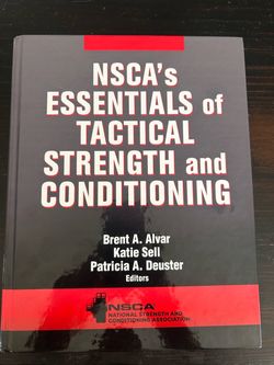 NSCA’s Essentials of Tactical Strength and Conditioning Textbook